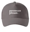 Кепка Prosecco please Серый фото