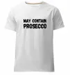 Чоловіча преміум футболка May contain prosecco Білий фото
