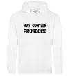 Жіноча толстовка (худі) May contain prosecco Білий фото