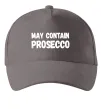 Кепка May contain prosecco Серый фото