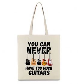 Эко-сумка You can never have too much guitars