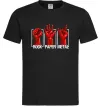 Мужская футболка Rock Paper Metal Черный Мужская футболка Rock Paper Metal Черный фото