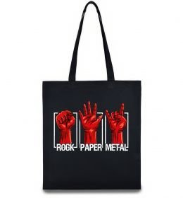 Эко-сумка Rock Paper Metal