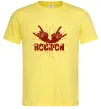 Мужская футболка Rock on Лимонный фото