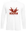Лонгслів Rock on Білий фото
