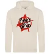 Мужская толстовка (худи) Punks not dead Таш фото