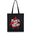 Еко-сумка Punks not dead Чорний Еко-сумка Punks not dead Чорний фото