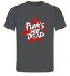 Мужская футболка Punks not dead Графит Мужская футболка Punks not dead Графит фото