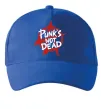 Кепка Punks not dead Яскраво-синій Кепка Punks not dead Яскраво-синій фото
