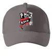 Кепка Punk rock Сірий фото