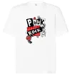 Футболка Оверсайз Punk rock Білий Футболка Оверсайз Punk rock Білий фото