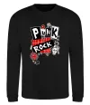 Свитшот Punk rock Черный фото