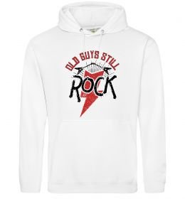 Женская толстовка (худи) Old guys still rock