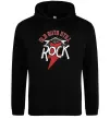 Женская толстовка (худи) Old guys still rock Черный фото