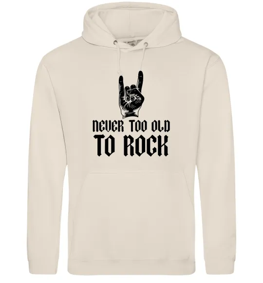 Жіноча толстовка (худі) Never too old to rock Таш фото