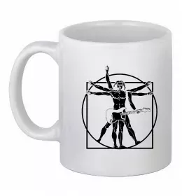 Чашка керамическая Da Vinci rock Белый фото