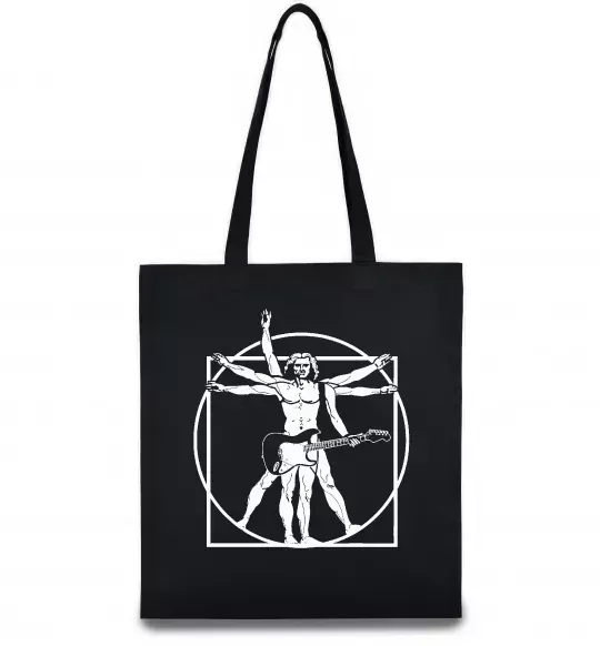 Эко-сумка Da Vinci rock Черный фото