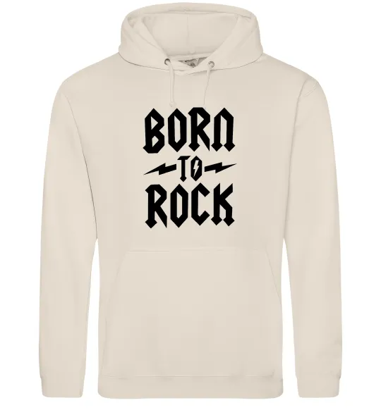 Женская толстовка (худи) Born to rock Таш фото
