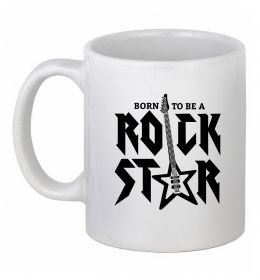 Чашка керамічна Born to be a rock star
