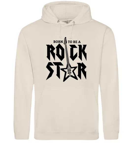 Женская толстовка (худи) Born to be a rock star Таш фото