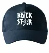 Кепка Born to be a rock star Темно-синий фото