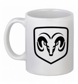 Чашка керамическая Dodge logo