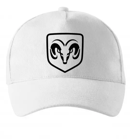 Кепка Dodge logo Білий фото