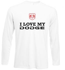 Лонгслив I love my Dodge