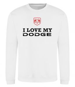 Свитшот I love my Dodge