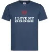 Мужская футболка I love my Dodge Темно-синий Мужская футболка I love my Dodge Темно-синий фото