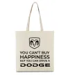 Эко-сумка You can drive Dodge Бежевый Эко-сумка You can drive Dodge Бежевый фото