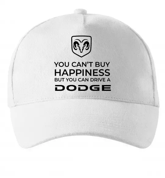 Кепка You can drive Dodge Белый фото