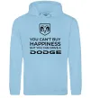 Женская толстовка (худи) You can drive Dodge Голубой Женская толстовка (худи) You can drive Dodge Голубой фото
