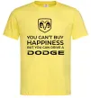 Мужская футболка You can drive Dodge Лимонный фото