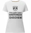 Женская премиум футболка You can drive Dodge Белый фото