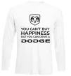 Лонгслив You can drive Dodge Белый фото