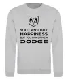 Свитшот You can drive Dodge Серый меланж фото
