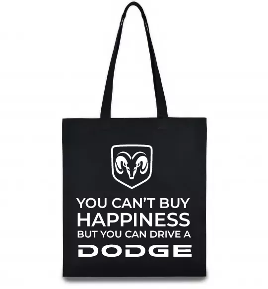Эко-сумка You can drive Dodge Черный фото