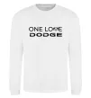 Світшот One love Dodge Білий фото