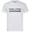 Мужская футболка One love Dodge Белый Мужская футболка One love Dodge Белый фото