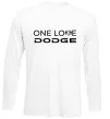 Лонгслів One love Dodge Білий фото