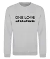 Свитшот One love Dodge Серый меланж Свитшот One love Dodge Серый меланж фото