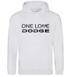 Жіноча толстовка (худі) One love Dodge Сірий меланж Жіноча толстовка (худі) One love Dodge Сірий меланж фото