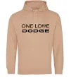 Жіноча толстовка (худі) One love Dodge Пісочний Жіноча толстовка (худі) One love Dodge Пісочний фото