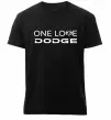 Чоловіча преміум футболка One love Dodge Чорний фото