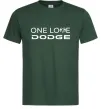 Мужская футболка One love Dodge Темно-зеленый Мужская футболка One love Dodge Темно-зеленый фото