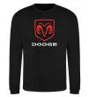 Світшот Dodge напис з лого Чорний фото