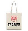 Эко-сумка Dodge for men Бежевый Эко-сумка Dodge for men Бежевый фото