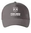Кепка Dodge for men Сірий фото