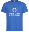 Мужская футболка Dodge for men Ярко-синий фото